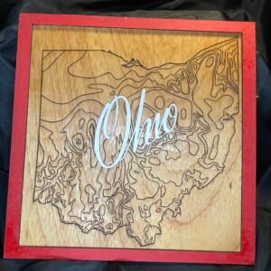 Topological 3D Map of Ohio